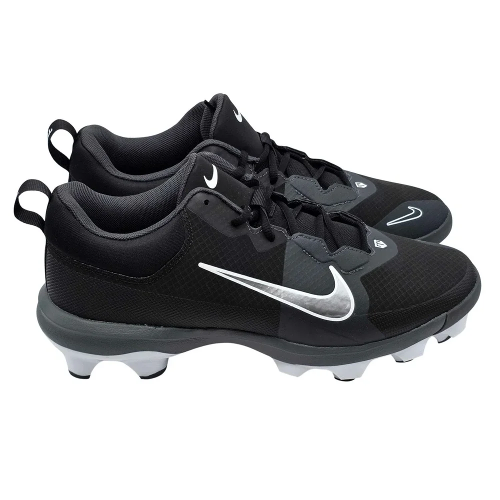 Nike Force Trout 9 Pro MCS Molded Baseball Cleats Mens Size 11 Black Silver NEW